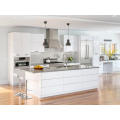 Two Tone Shaker Door Panel Indoor Kitchen Cabinets